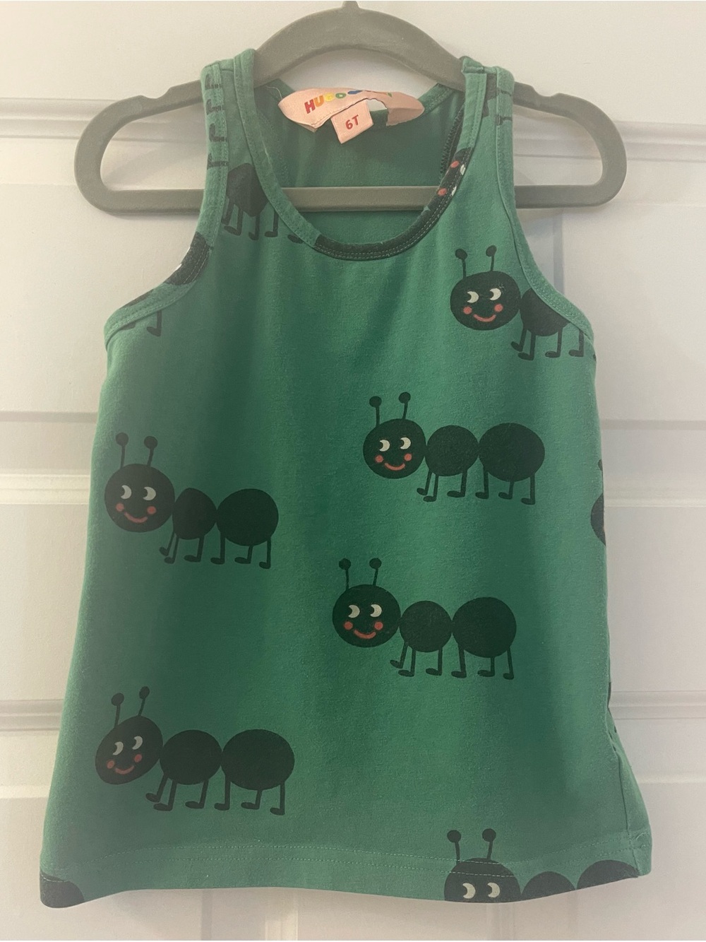Hugo Loves Tiki green ants tank top - 6